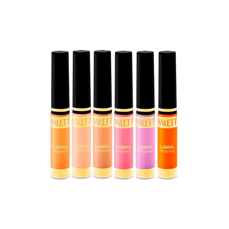 Kit labial indeleble Anlett con 6 piezas #6 multicolor cont.