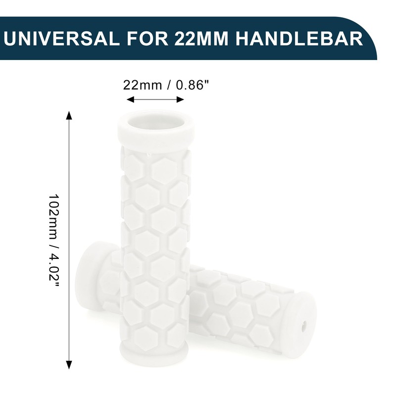TUCKBOLD Bike Handlebar Grips Covers 102mm Long Lightweight | Bicycle