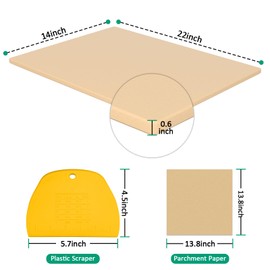 Extra Large Pizza Stone 22" x 14",Rectangular Pizza Grilling/Baking Stone 22 Inch,Industrial Commercial Home Oven Stone,Ideal for Grilling Baking Several Pizzas Bread