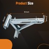 maXpeedingrods 2 Pack Ladder Jacks Scaffold Bracket, Adjustable Extension Ladder