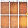 Vintage Stationery Paper and Envelopes Set - 24 Sheets Classic
