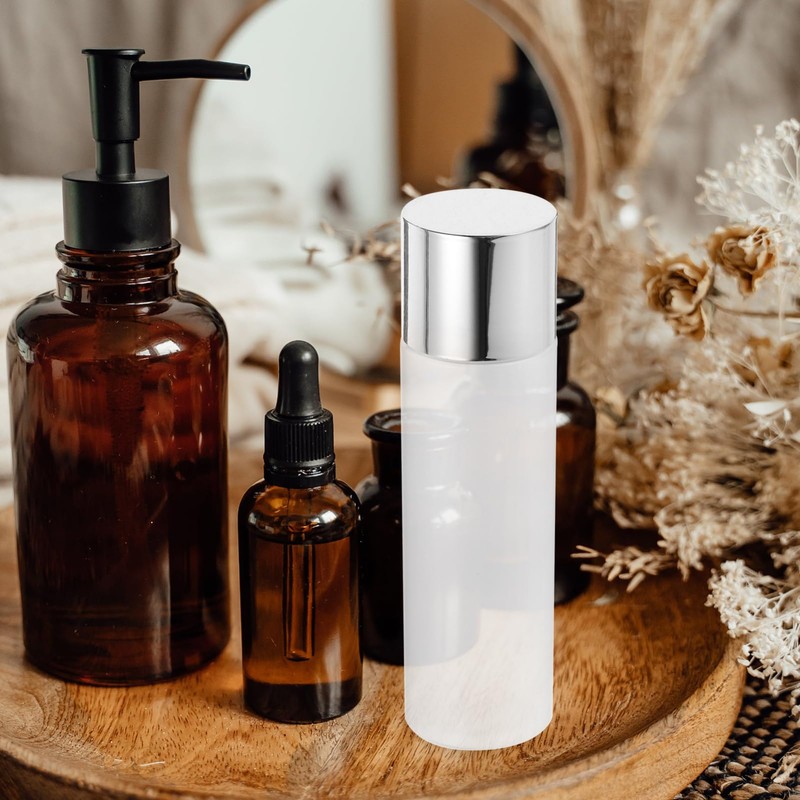 Mikinona Toner Bottles for Lotion Makeup Cosmetic 3 Pack Refillable