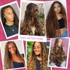 Unipearl Deep Curly Human Braiding Hair for Boho Braids 14