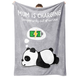 Leebbsin Unique Gifts for Mum, Mum Christmas/Birthday Gifts- Soft Cute Blanket for Mum- Birthday Gifts for Mum, Mum Gifts, New Mum Gifts, Mothers Day Presents for Mum Mother Mummy Stepmum, 60"x50"