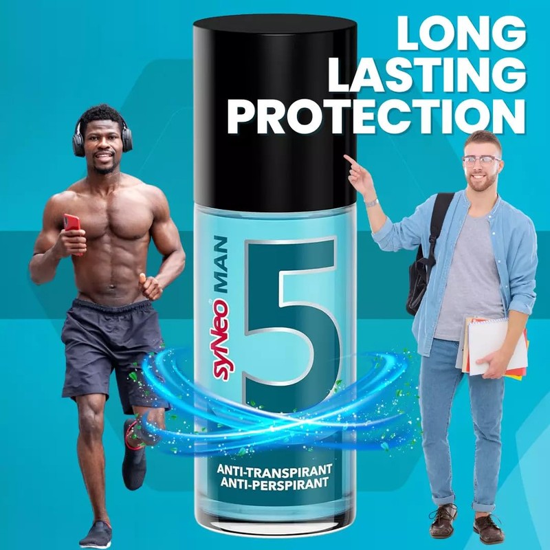 SyNeo 5 Antiperspirant MAN Roll-On, 50 ml, Pack of 1