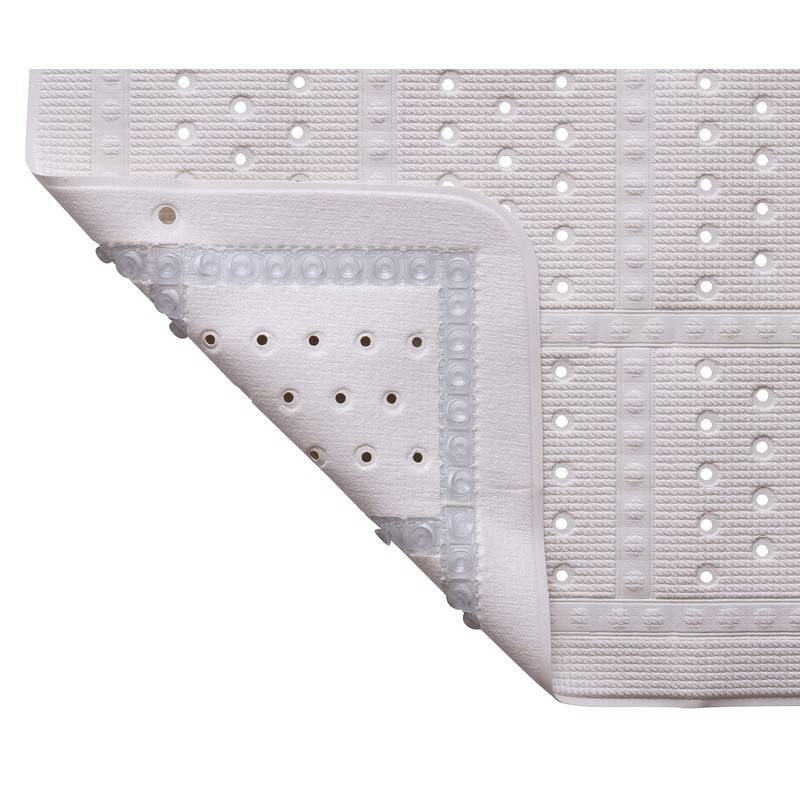 croydex Bath Mat, Large, White BC2020