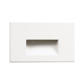 Goodlite G-20025 Horizontal LED Indoor Outdoor Step, 5w 200lm, 120v, Stair Light, Finish, Wet Location, Dimmable, Cool White 4100k