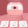 Kids Instant Print Camera with 3 Roll Photo Paper 2in