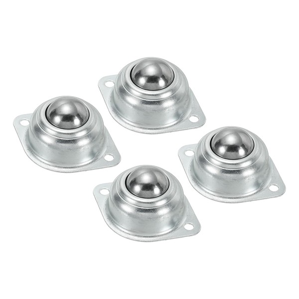PATIKIL Roller Ball Transfer Bearing 1", 4 Pack Load 77lbs