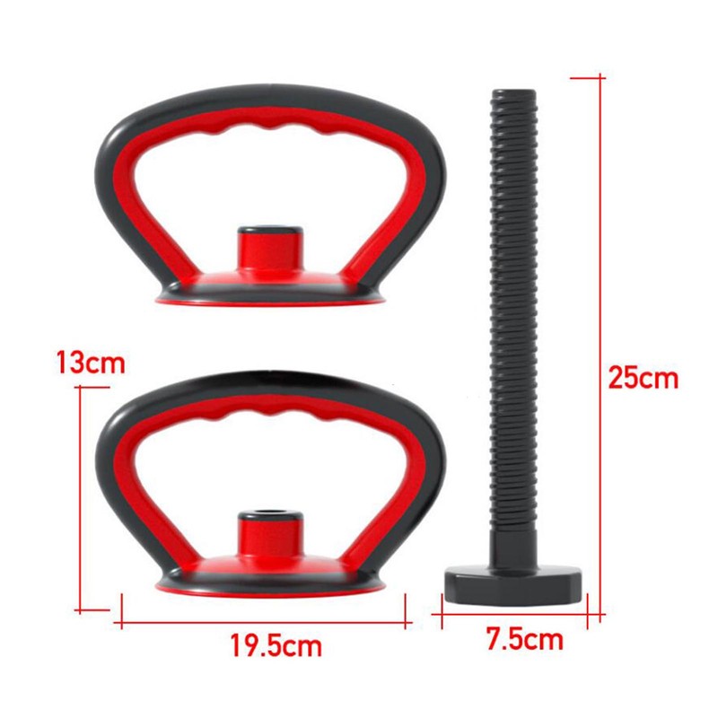 Adjustable Kettlebell Handle Ergonomic Weight Plate Kettlebell Handle Strength Training