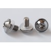 A.N.S Titanium License Plate Bolts M6 / 10mm Set of