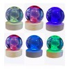 KH Lámparas De Escritorio Noche Led 3d Bola De Cristal