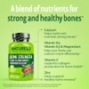 NATURELO Bone Strength with Plant-Based Calcium | 120 Capsules |