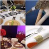 Napkin Holder Buckles, 50Pcs Sparkling Diamond Napkin Holder Wrap Ribbon