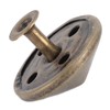 100 Sets Mushroom Rivets Stud 22mm DIY Iron Cone Spikes
