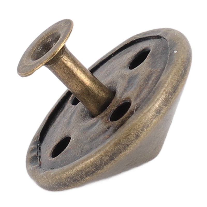 100 Sets Mushroom Rivets Stud 22mm DIY Iron Cone Spikes