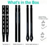 Bstersign 2Pack Heavy Duty Yard Sign Stakes, 52-Inch Long and