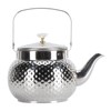 Stainless Steel Teapot with Removable Filter Metal Tea Kettle Coffee