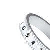 Boxonly Tape Measure Self-Adhesive Carbon Steel, Workbench Ruler, (Right to