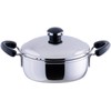 Miyazaki Seisakusho Objet Double-Handle Pot, Mini, 6.3 inches (16 cm),