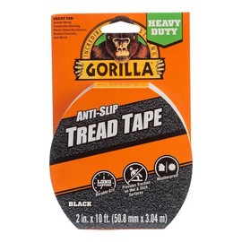 Gorilla 104921 Anti-Slip Tread Tape, 2-in. x 10-Ft Roll - Quantity 4