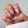 Transparent Chrome Parts Magnet Handmade Nail Tips - 4. Transparent