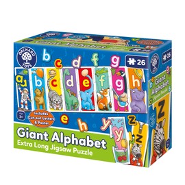 Orchard Toys Giant Alphabet, Educational and Fun Puzzle, Includes Poster and Learning Guide, Ideal for Kids Age 3+
