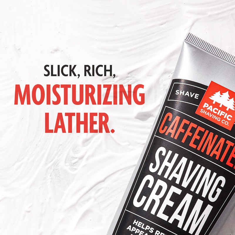 Pacific Shaving Company Caffeinated Shaving Cream & Aftershave Set -
