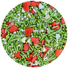 Christmas Mistletoe Kisses Sprinkle Blend - 90g