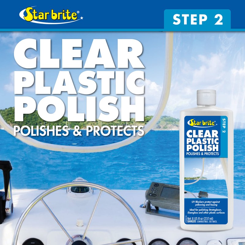 STAR BRITE Clear Plastic Polish - Step 2 - Ultimate