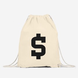 MoonWorks® Gym Bag Dollar Sign Symbol Money Bag Money Bag