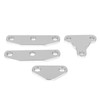 Block Off Plates Kit Aluminum Alloy Exhaust Intake Off Plate