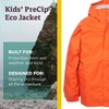 MARMOT Kid's PreCip Eco Jacket, Breathable, Recycled, Waterproof, Flame, Medium