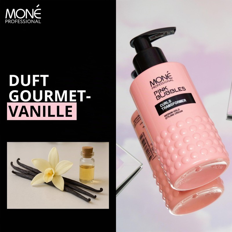 MONÉ Professional Curl Cream - Defining Curl Cream for Curly