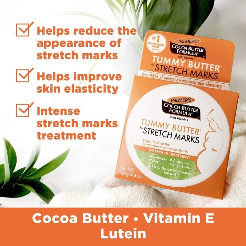 Crema Palmers Balsamo De Mantequilla De Cacao Para Estrias