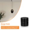Zevnico 3 Pack Metal Swag Hooks for Ceiling Hanging Lights,
