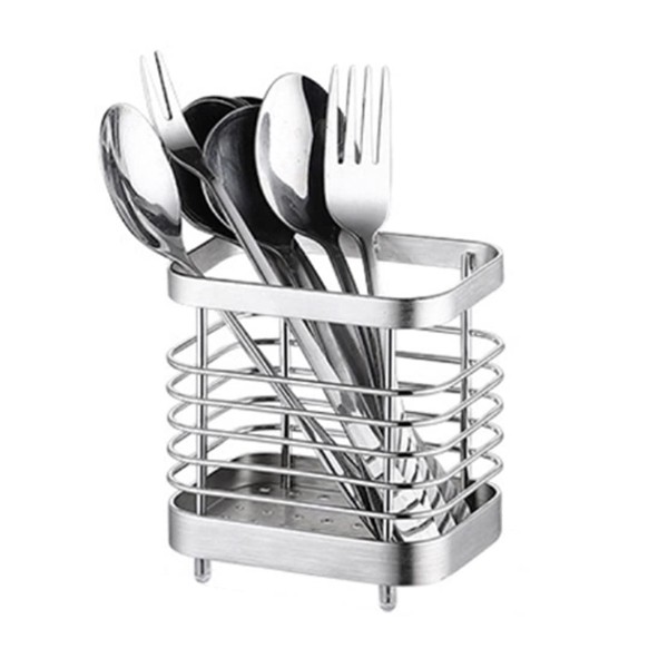ANHORTS Sink Caddy, Kitchen Sink Organisers, Cutlery Drainer for Kitchen