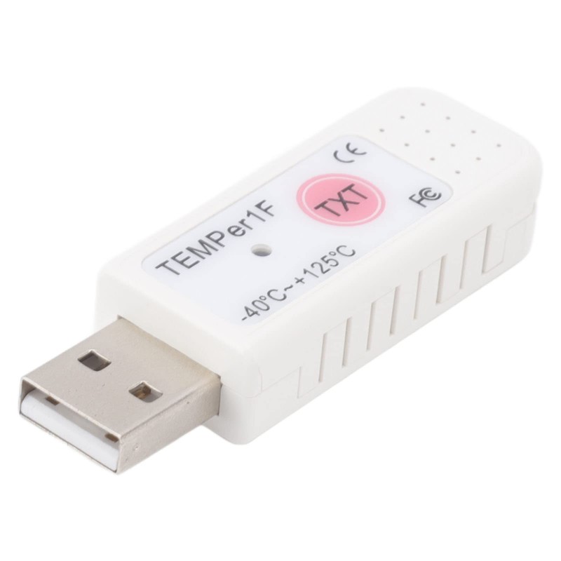 USB Computer Thermometer, Waterproof PC Thermometer Sensor Data Logger Recorder