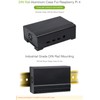 Waveshare DIN Rail Aluminum Case for Raspberry Pi 4 with