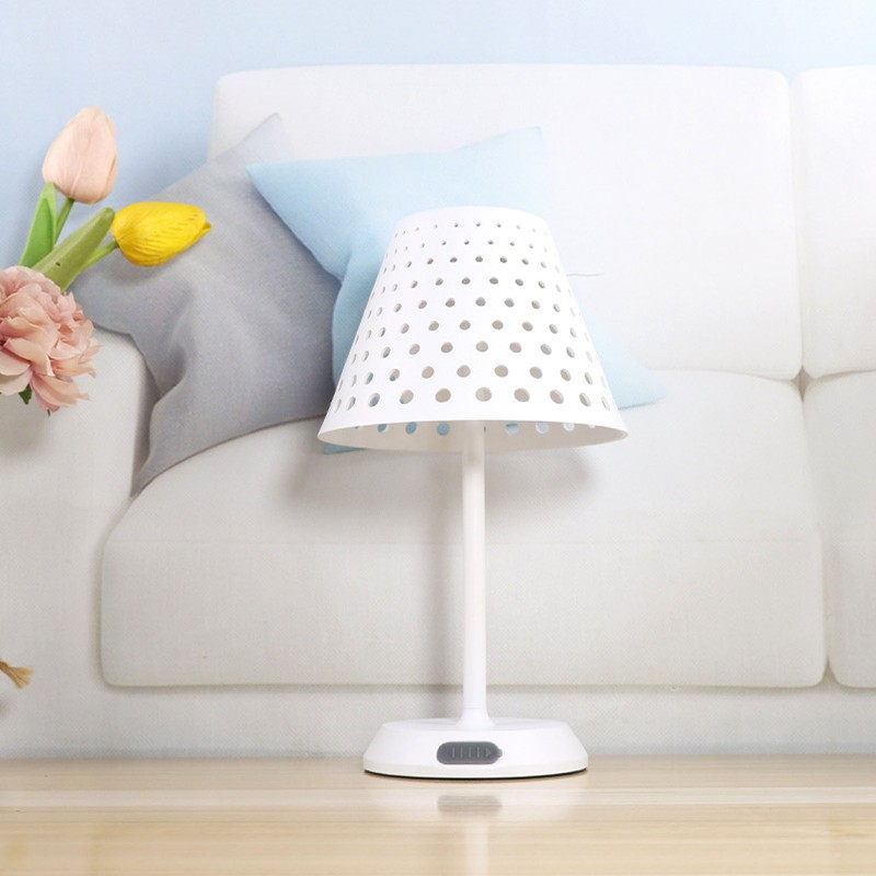 LED Rechargeable Cordless Table Lamp Touch Dimmable Bedside Lamp Desk
