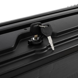 CCIYU Truck Bed Storage Box | Fits for Ford F-250 F-350 2017-2022 | Right Side, Lockable Wheel Well Tool Box with Key, ABS Tool Box