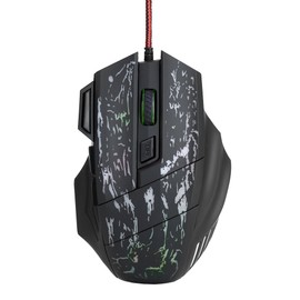 Goshyda 7 Buttons Gaming Mouse, Game Mouse, Breathing Light 7-color Computer for Game Player Game Competition Desktop