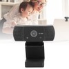 Webcam USB Computer HD BuiltIn Mike Desktop Video Call Conference