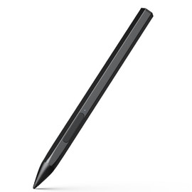 Stylus Pen for HP Envy X360 Pavilion X360 Specter X360 Spectre X2 Envy X2 Rechargeable MPP 2.0 Tilt Active Pen with 4096 Pressure Sensitivity, Palm Rejection, Hexagonal Pen Body Design, Black