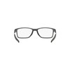Oakley Men's Ox8112 Gauge 7.1 Rectangular Prescription Eyeglass Frames, Satin