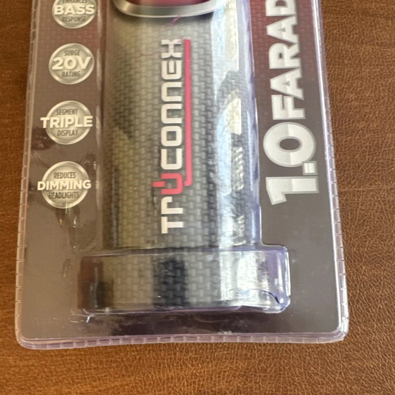 Metra Truconnex TCCAP1D (By-Cap1) 1.0 Farad Ultra-Low ESR Capacitor, NEW