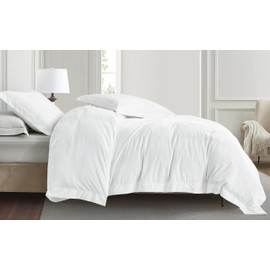 Chezmoi Collection Piers 3-Piece Distressed Velvet Duvet Cover Set - Luxuriously Soft Polyester Bedding with Button Closure and 8 Corner Ties, Cream White, Queen Size