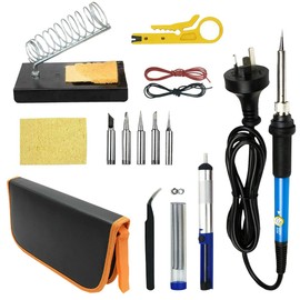 15IN1 Yotsuba Electric Soldering Kit Soldering Iron Kit 60W Electric Welding Tool Adjustable Temperature