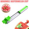 Effortless Stainless Steel Melon Slicing Tool with Windmill Cutter, Baller