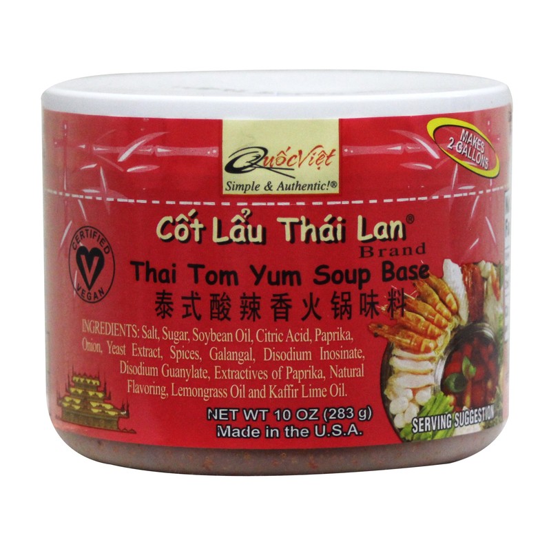 Quoc Viet Foods Soup Base, 10 oz jar (Thai Tom